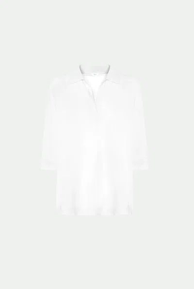 Malo Polo In Cotone Makò In White