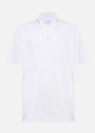 Malo Makò Cotton Polo Shirt In White
