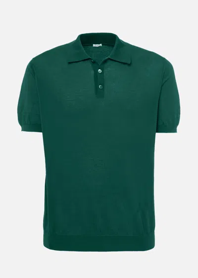 Malo Makò Cotton Polo Shirt In Green