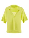 Malo Polo In Cotone In Yellow