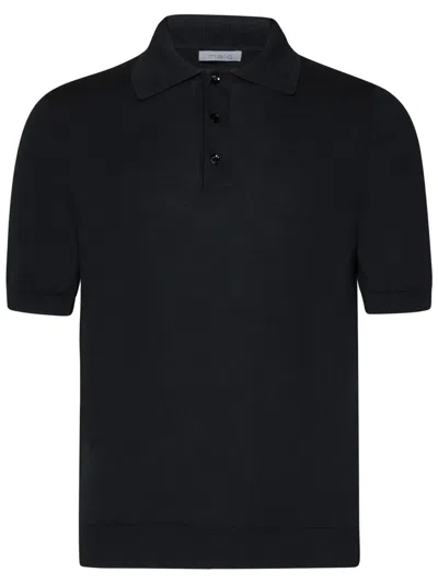 Malo Polo Shirt In Black