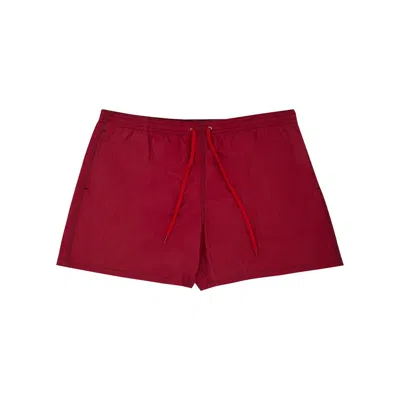 Malo Polyester Men's Swimwear In Red
