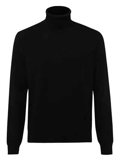 Malo Pullover Mit Rollkragen In Black