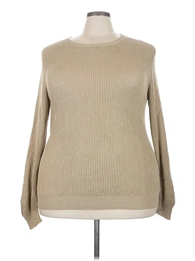 Pre-owned Malo Pullover Sweater In Brown