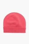 Malo Pure Cashmere Beanie In Pink
