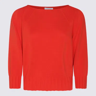 MALO RED COTTON KNITWEAR