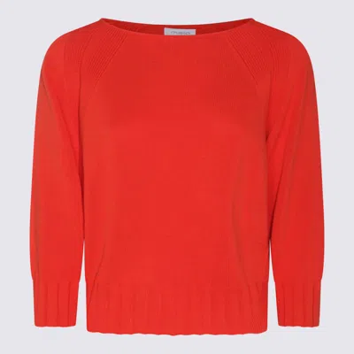Malo Red Cotton Knitwear In Multicolor