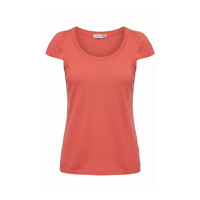 Malo Red Cotton Women's T-shirt