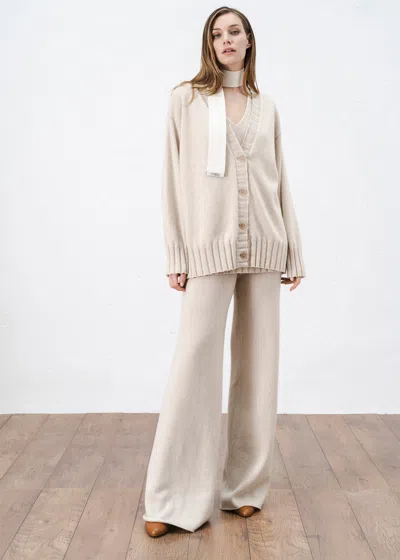 Malo Regenerated Cashmere And Wool Trousers