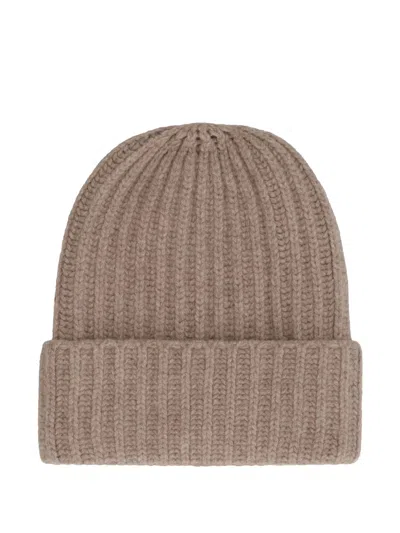 MALO RIBBED BEANIE HAT