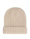 Malo Wool And Cashmere Hat In Nude