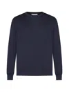 Malo Blue Solid Regular Sweaters In Blue