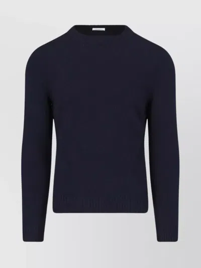 Malo Ribbed Crewneck Sweater Long Sleeves