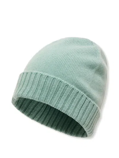 Malo Ribbed Hat In Green