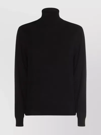 MALO RIBBED TURTLENECK CREWNECK KNITWEAR