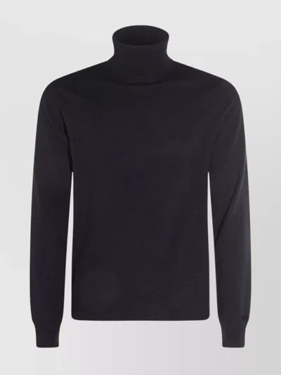 MALO RIBBED TURTLENECK SWEATER LONG SLEEVES