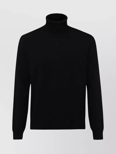 MALO RIBBED TURTLENECK SWEATER LONG SLEEVES