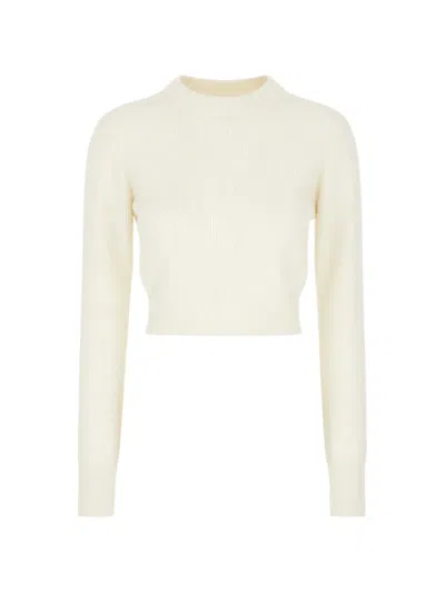 Malo Ribbed-knit Cashmere Sweater In Neutral