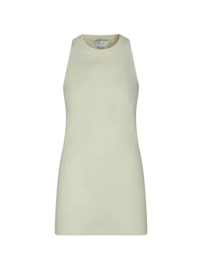 Malo Ribbed-knit Sleeveless Top In Neutral