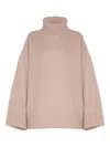 Malo Roll-neck Sweater In Brown