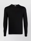 Malo Round Neck Men's Knitwear In Black