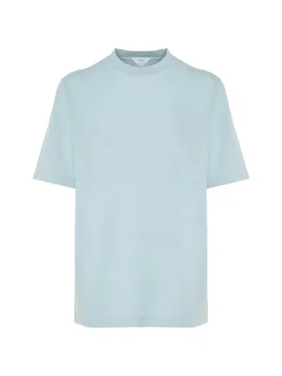 Malo Round-neck T-shirt In Blue