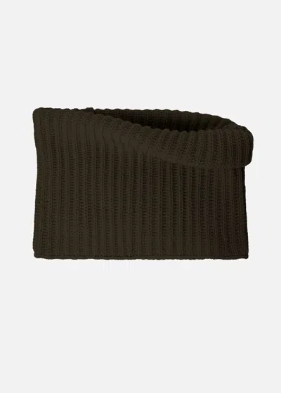 Malo Scaldacollo In Cashmere In Black