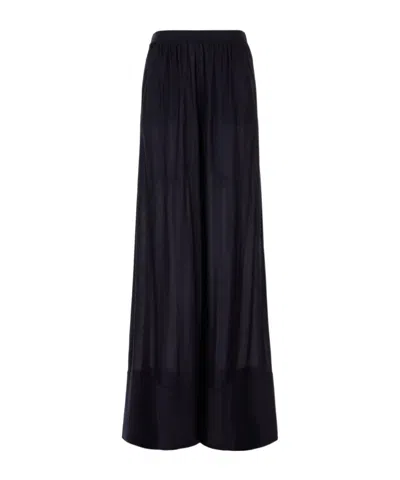 Malo Semi-sheer Palazzo Pants