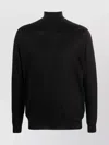 Malo Turtleneck Sweater In Black