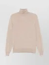 Malo Shaved Cyclist Turtleneck Knitwear Basics In Brown