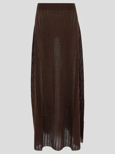 Malo Skirt In Brown
