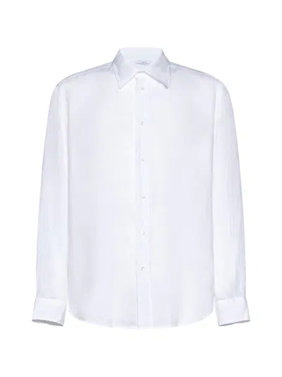 Malo Shirt In Bianco