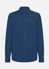 Malo Camicia In Demin Di Cotone