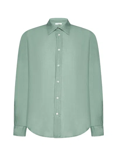 Malo Shirt In Aqua Blue