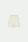 Malo Short In Cotone Makò In White