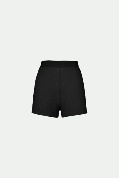 Malo Short In Cotone Makò In Black