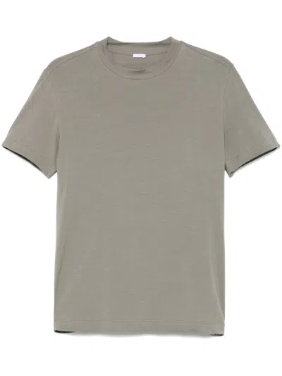 Malo Short Sleeve Crew-neck Sweater In Gray