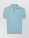Malo Cotton Polo Shirt In Blue