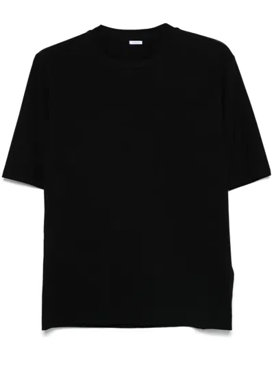 Malo Short Sleeve Round Neck In Black