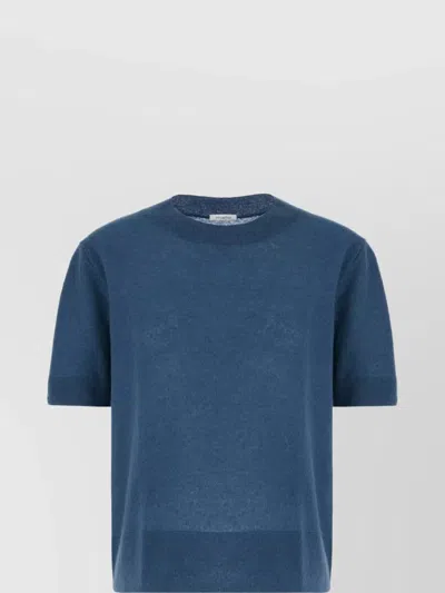 Malo Short Sleeve Round Neck Knitwear In E3353