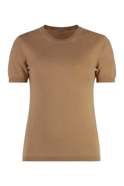 MALO SHORT SLEEVE SWEATER
