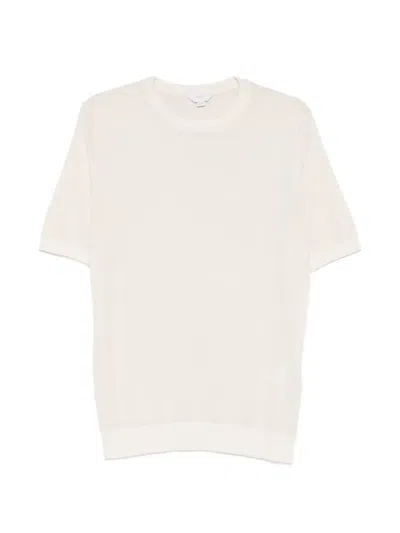 Malo Short-sleeve T-shirt In Neutral