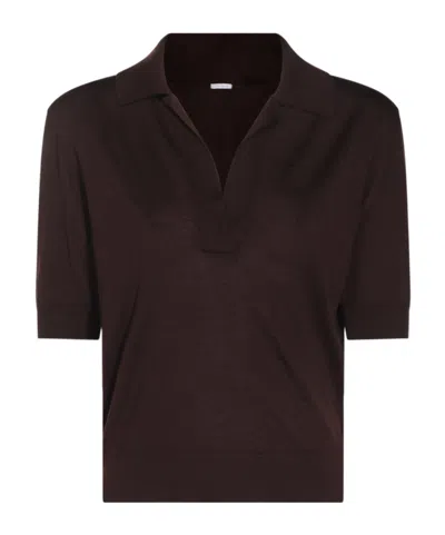 Malo Short-sleeved Polo Shirt In Black