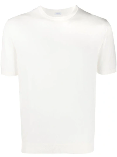 Malo Short-sleeved T-shirt In White