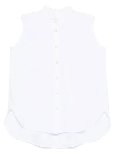 Malo Sleeveless Shirt In White