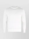 Malo Soft Texture Crewneck Sweater With Ribbed Cuffs