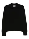Malo Turtle-neck Sweater In Black