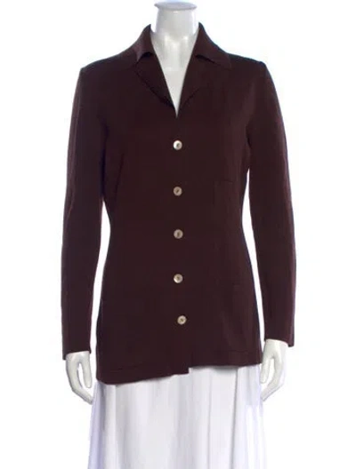 Pre-owned Malo Sweater In Brown
