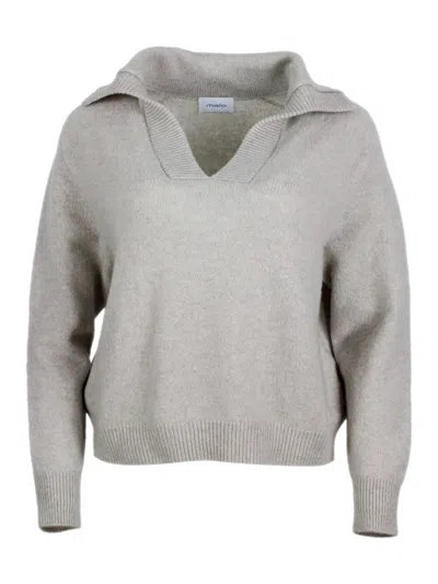 Malo Sweaters In Gray