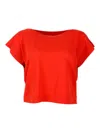 Malo Sweater Orange In Red